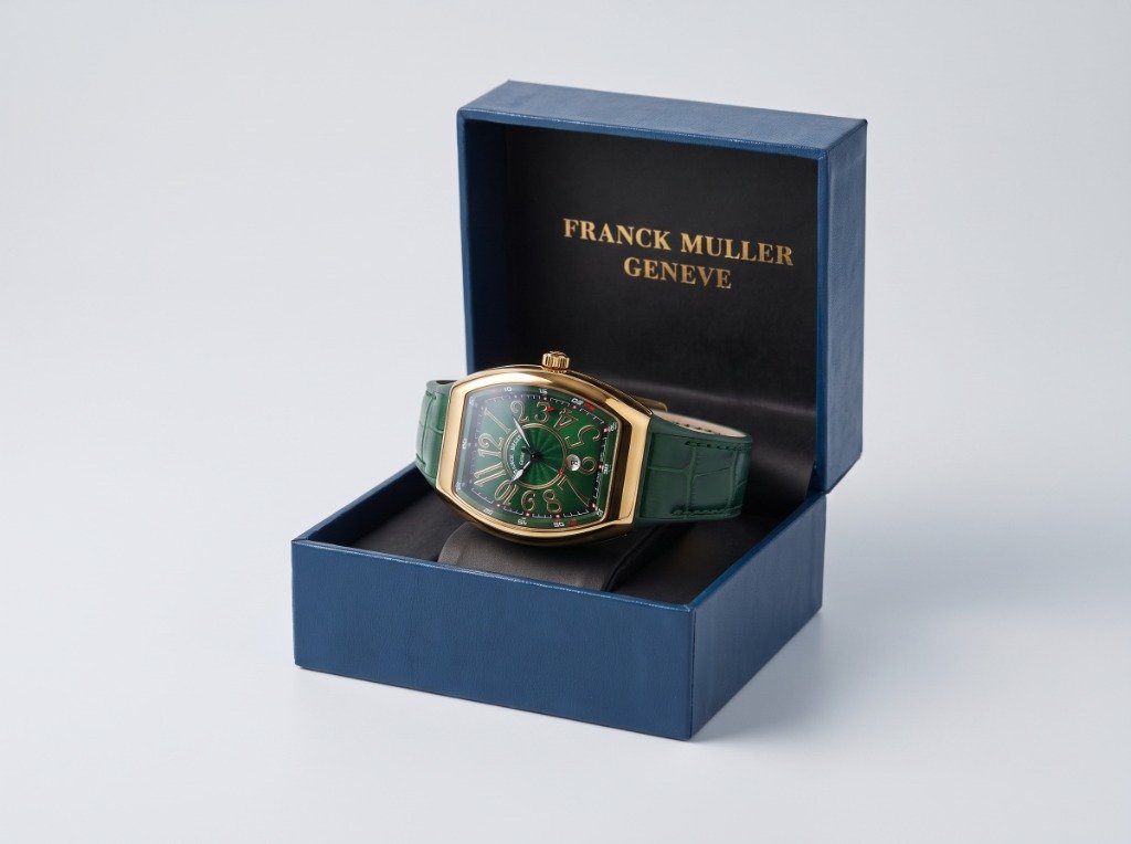 MD Curvex Rose Gold & Emerald Watch